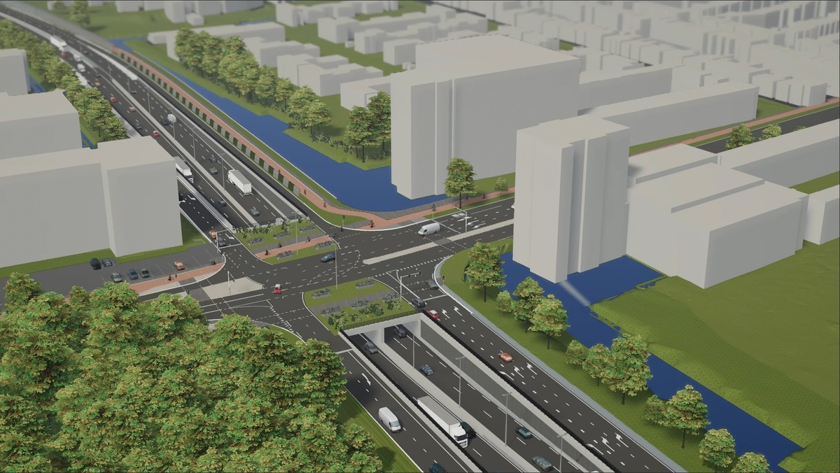 Kruispunt De Vijfhoek Impressie Toekomstige Situatie (1)